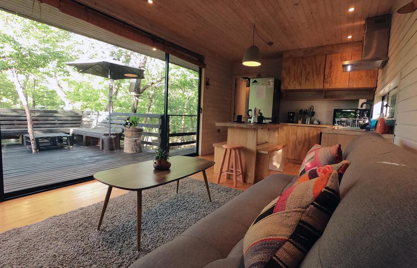 ラス・トランカス Chillan Houseヴィラ エクステリア 写真